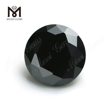 wholesale Oval turtle faced base 10x14mm black natural spinel bead