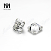 1 carat Asscher cut Synthetic white Moissanite diamond stone