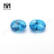 Flower Cut Blue Topaz Cushion 11*11mm Natural Loose Gemstones