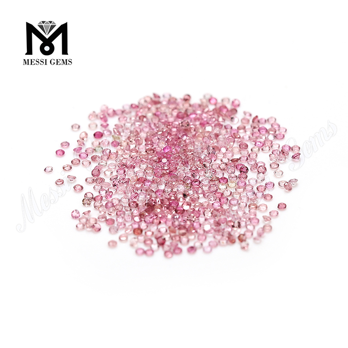 Round 1.40 mm Natural Pink Tourmaline loose Gemstone
