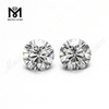 round shape synthetic white moissanites diamonds 1 carat