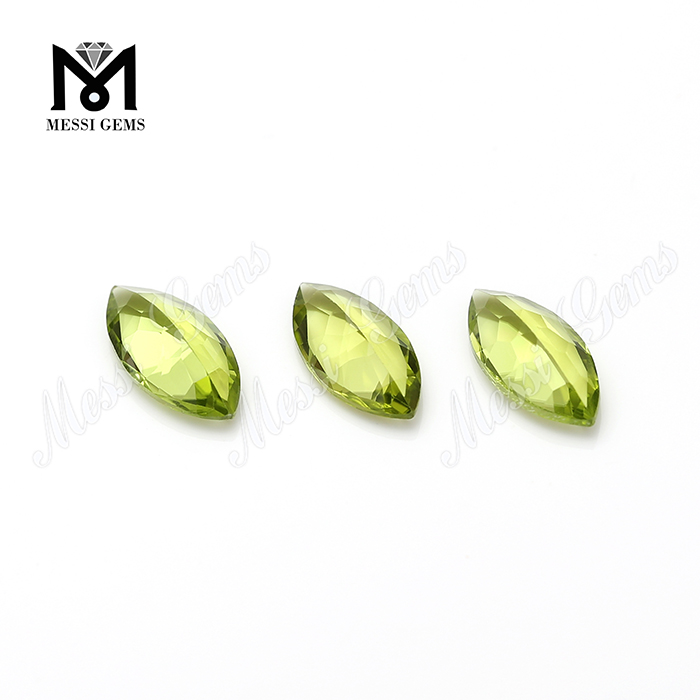 wholesale fancy cut natural peridot topaz stone price per carat