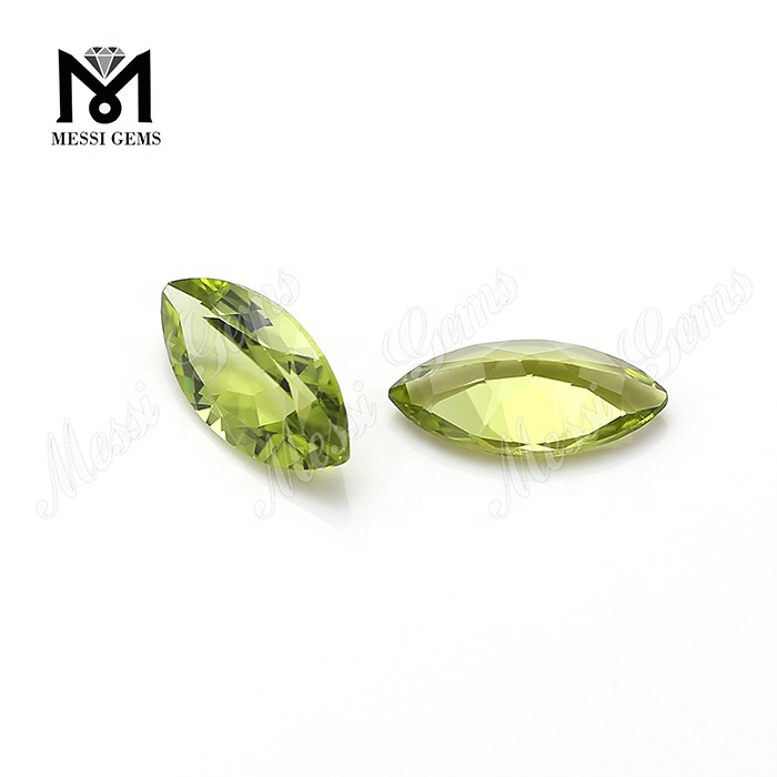 wholesale fancy cut natural peridot topaz stone price per carat