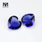 machine cut created synthetic sapphire glass stone