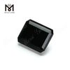 Black Moissanite Diamond Factory Price Synthetic Loose Gemstone Emerald Cut 