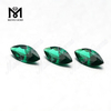 synthetic emerald green color marquise nano loose gemstone
