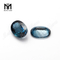 Natural oval cut topaz rough stones price per carat london blue topaz