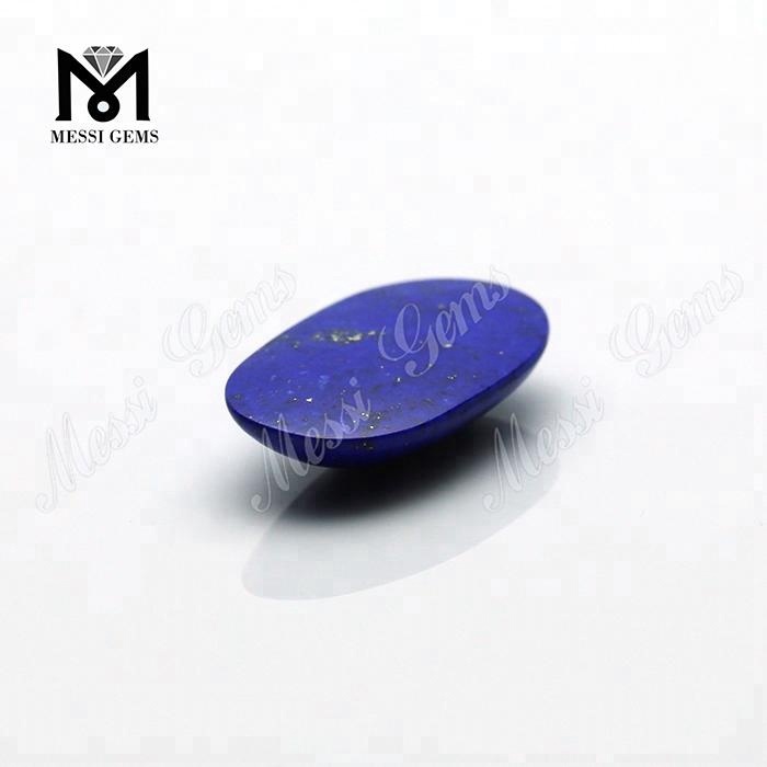 Loose Machine Cut Oval Cut Blue Natural Lapis Lazuli Stone