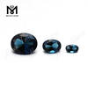 Loose Heat Resistant Nano Sital Gemstone Oval Blue Nanosital Stone