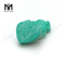 Synthetic 12x12mm heart shape aqua natural druzy agate stone