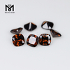 Wholesale good quality 5mm cushion brown loose cz gemstone