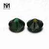 Hydrothermal synthetic round 10mm green quartz stone