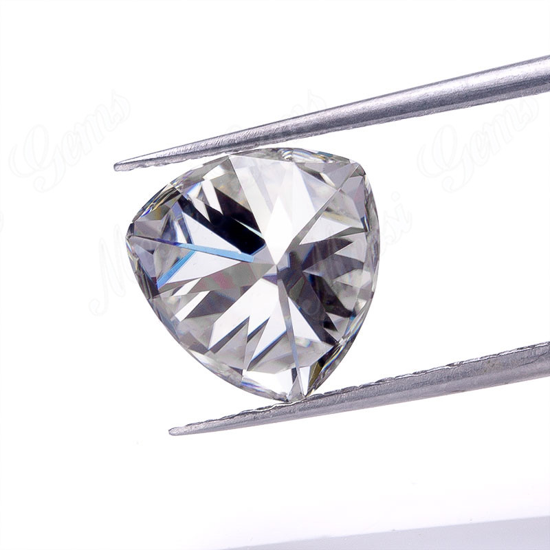 EF COLOR VS2 TRILLION CUT moissanite diamond STONE