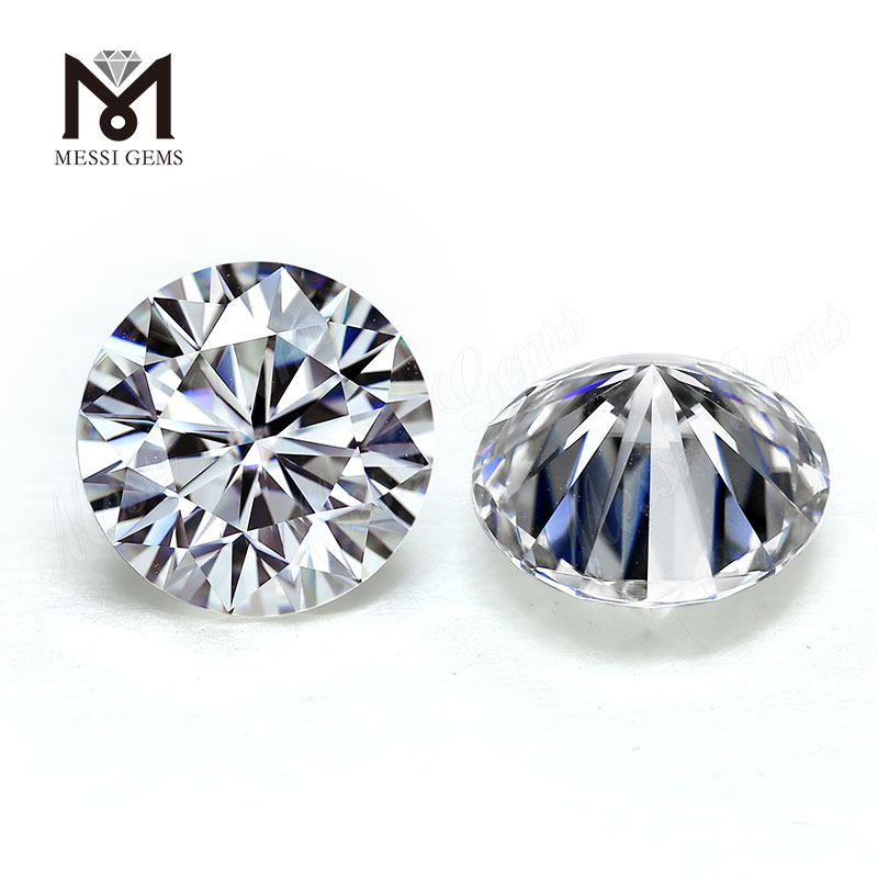 0.6Carat DEF White VVS moissanite diamond Synthetic 5.5mm Round Moissanites Price