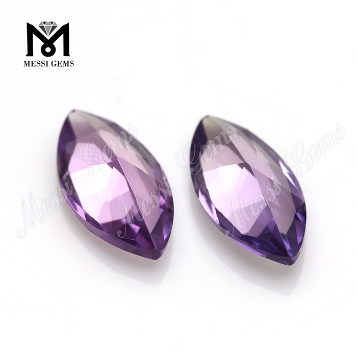 Cambio de color al por mayor Ruby 46# piedras preciosas sueltas de corundum