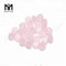 Synthetic pink glass stone mushroom shape glass gemstone