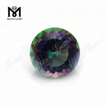 High table plating gemstone stones artificial mystic glass stone