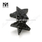 Black Plating Star Shape Natural Druzy Agate