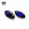 Forma de marquise de tamanho grande solto 8x16mm Blue ruby pedra preciosa