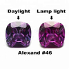 color changing #46 ruby cushion 12*12mm synthetic corundum ruby stone price