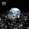 Old Mine Cushion Cut White Solitaire moissanite diamond DEF Color