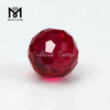 Wholesale Round 8MM 5# Red Ruby Bead Stone With Hole