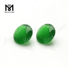 Wholesale Machine Cut Round 7.0mm Emerald Green Loose Gemstone Bead for Jewelry