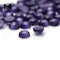 8mm Round cabochons Amethyst colored glass stone