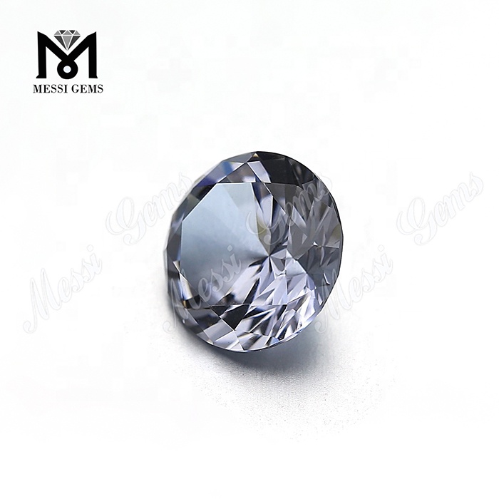 Russe ronde brillant cristal synthétique synthétique couleur de couleur change de pierres