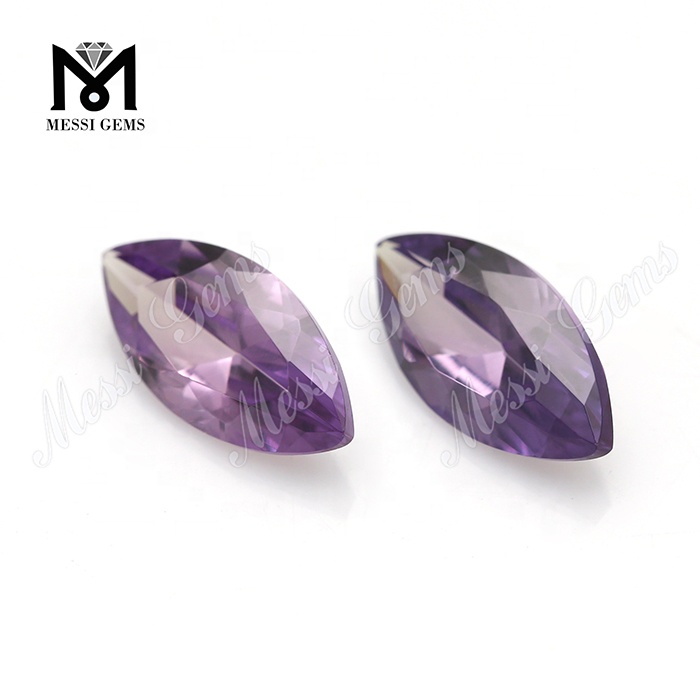 Wuzhou #46 marquise shape synthetic alexandrite stones