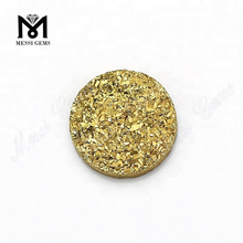 14mm round agate druse stones loose druzy usa hot sale