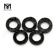 Tyre Shape Druzy Stone Black Druzy Stones Wholesale Price