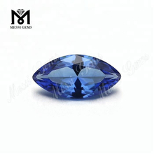 Loose Marquise Shape #A472 Blue Nanosital Gemstone