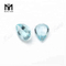 Wuzhou factory loose gemstones 8*12mm pear aquamarine stone price