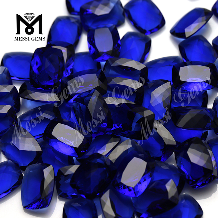 high quality machine cut colored glass gems
