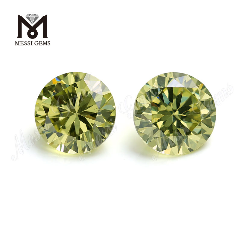 Wholesale price synthetic cz gemstone round 145 facets loose cubic zirconia