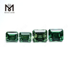 Green Moisanite Diamond Factory Prix Gemystones en vrac octogone Emerald Cut