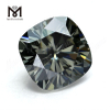 8mm Factory price moissanite diamond cushion cut loose gray moissanite price per carat