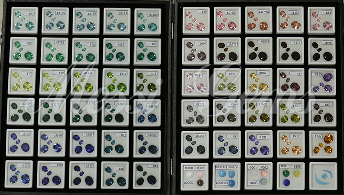 Heat Resistant Materials 5# Color Change Nanosital Gemstone