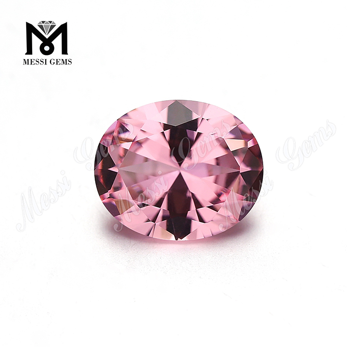 Russia color change oval shape 10x12mm 28# pink nanosital gemstone