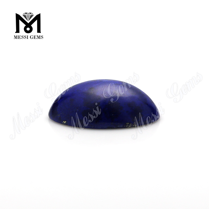 Natural lapis lazuli oval flat cut lapis lazuli rough stone