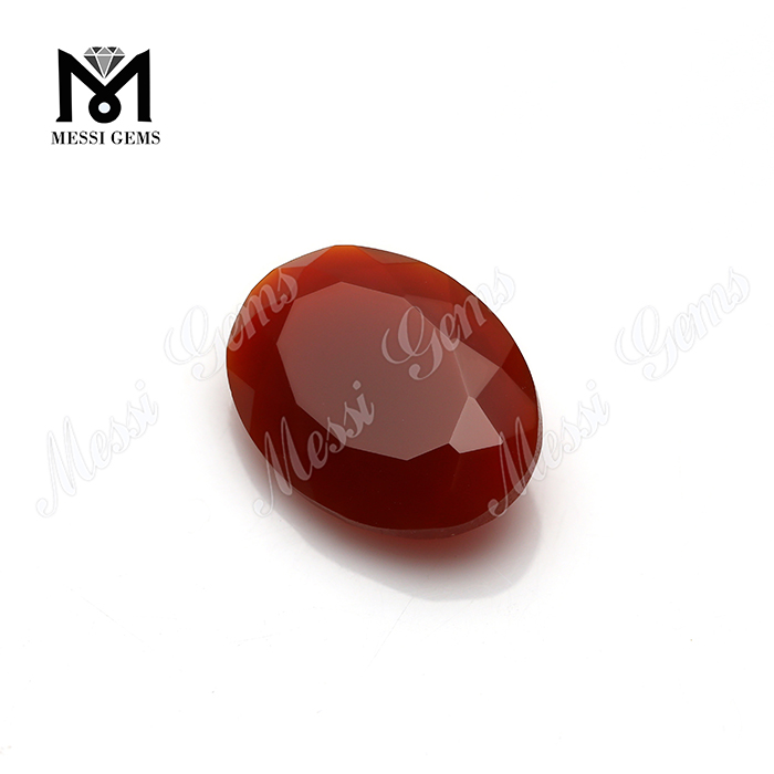 Natural Red Agate 13x18MM Oval Agate Gemstone