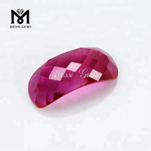 Good Quality Corundum Gemstone Fancy Cut Ruby Price Synthetic Ruby