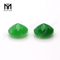 hot sale 8mm round faceted jade loose natural green jade