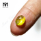 Synthetic Sapphire Oval Shape Cabochon Yellow Star Sapphire Price