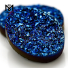 Agate Druzy Cabochon Plating Druzy Agate Oval Shape Druzy Agate Beads