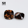 Wholesale good quality 5mm cushion brown loose cz gemstone