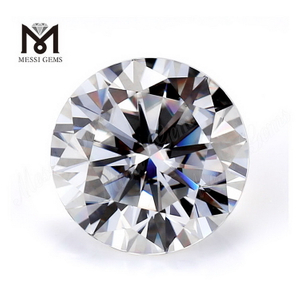 white colour moissanite diamond loose moissanite price Def round brillanite cut