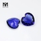 machine cut created synthetic sapphire glass stone