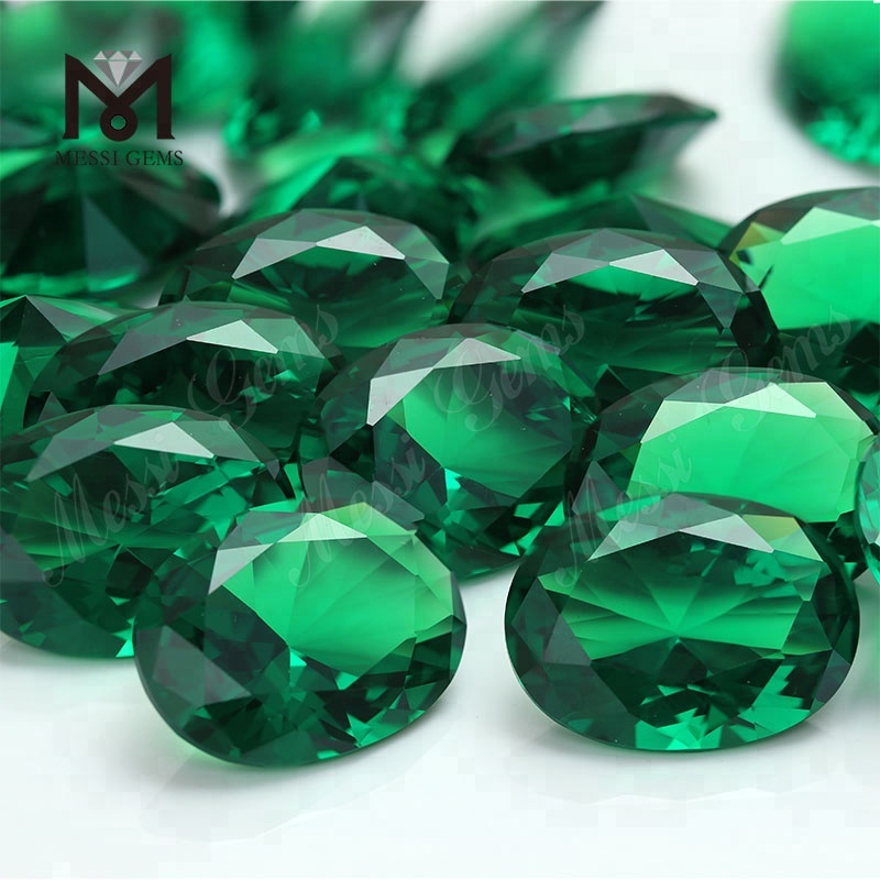 Oval 15*20 lab created hydro quartz synthetic quatrz crystal gems